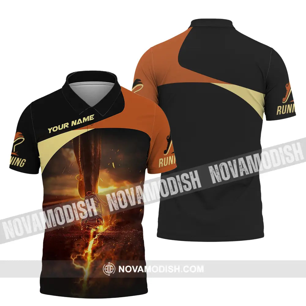 Unisex Shirt - Custom Running 3D Shirt Polo Shirt / S T-shirt