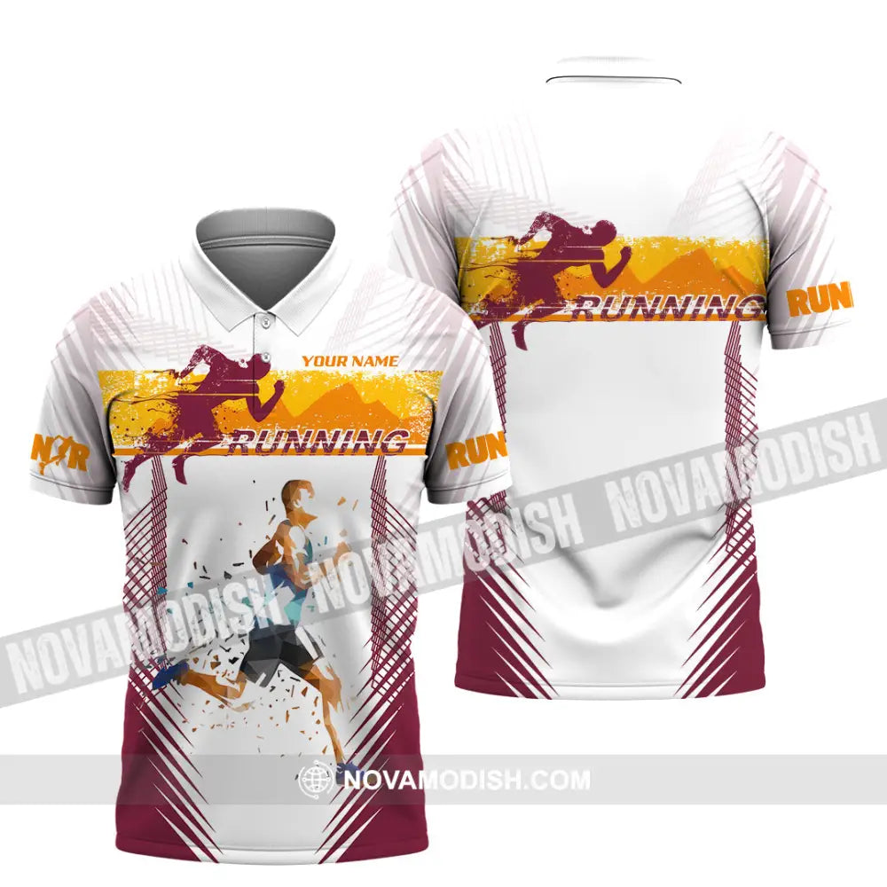 Unisex Shirt - Custom Running 3D Shirt Polo Shirt / S T-shirt