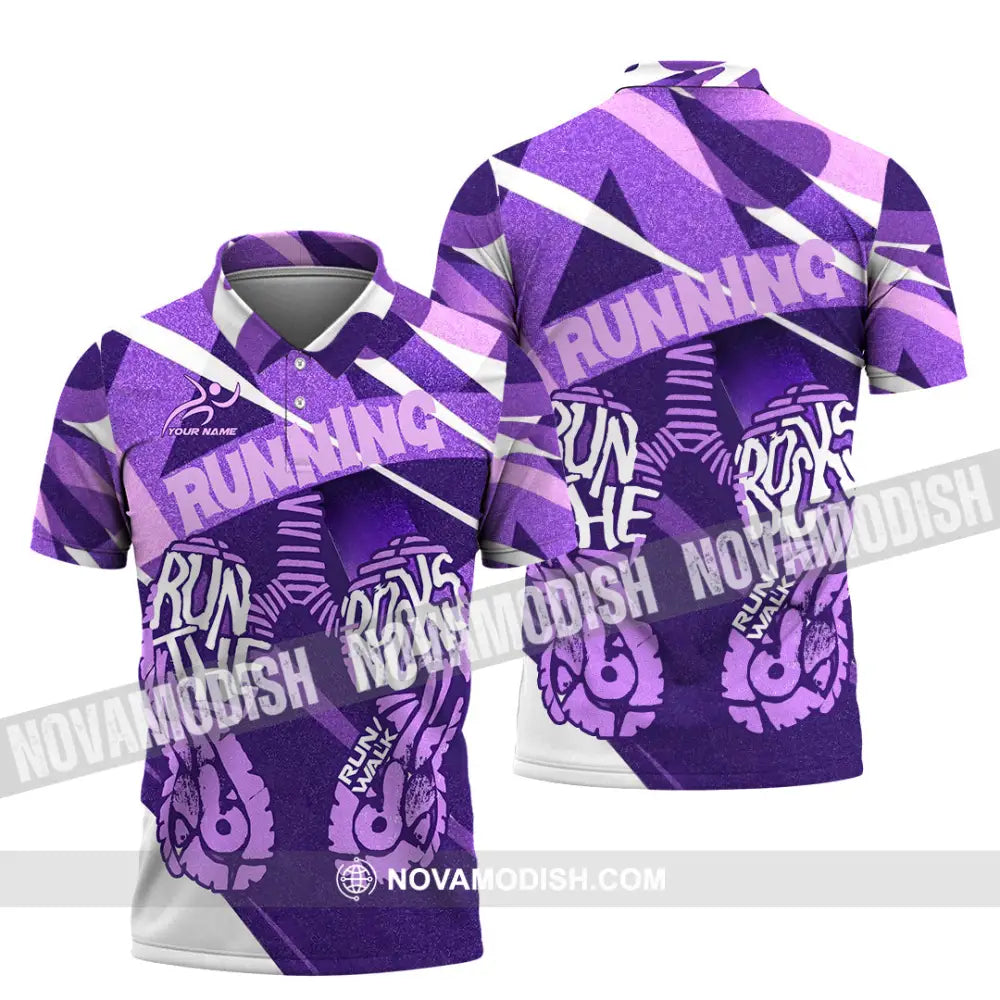 Unisex Shirt - Custom Running 3D Shirt Polo Shirt / S T-shirt