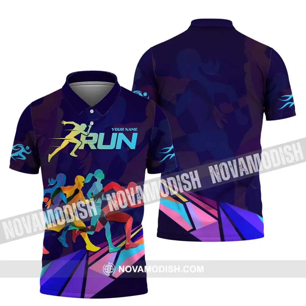 Unisex Shirt - Custom Running 3D Shirt Polo Shirt / S T-shirt