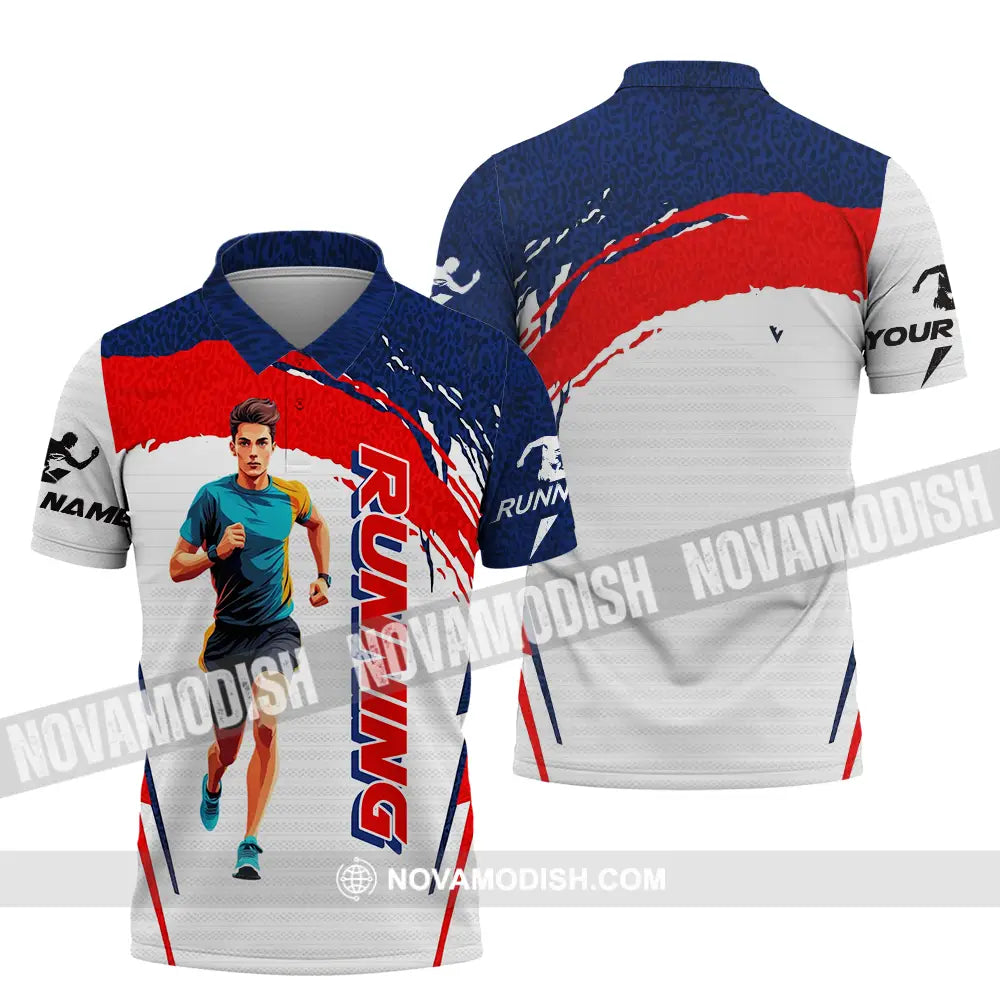 Unisex Shirt - Custom Running 3D Shirt Polo Shirt / S T-shirt