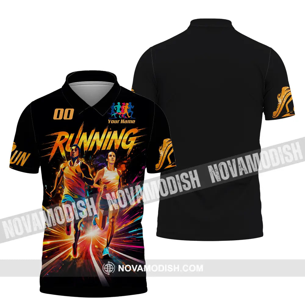Unisex Shirt - Custom Running 3D Shirt - Polo Shirt / S - T-shirt