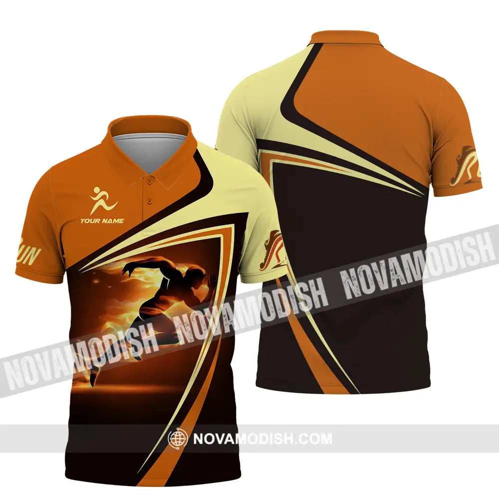 Unisex Shirt - Custom Running 3D Shirt Polo Shirt / S T-shirt