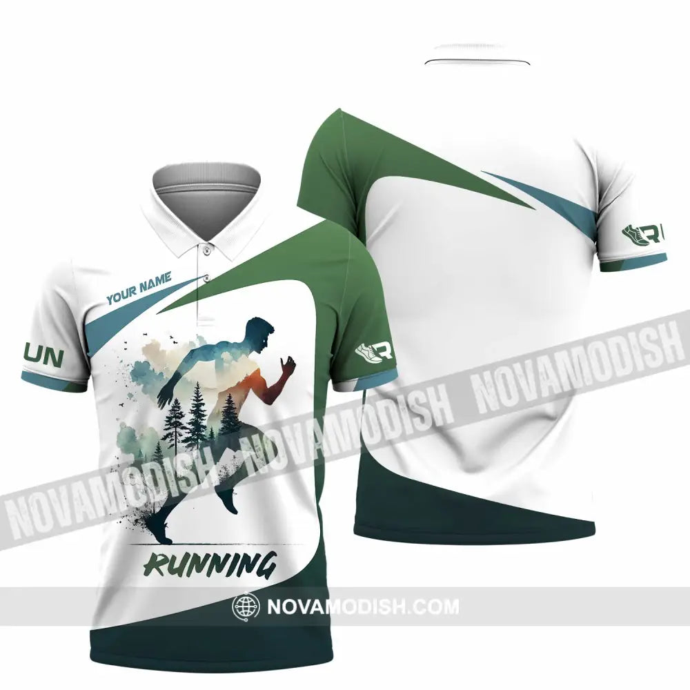 Unisex Shirt - Custom Running 3D Shirt Polo Shirt / S T-shirt