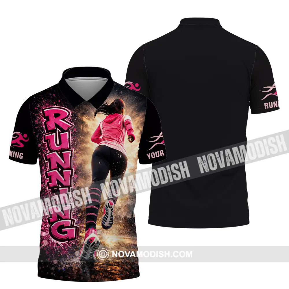 Unisex Shirt - Custom Running 3D Shirt Polo Shirt / S T-shirt