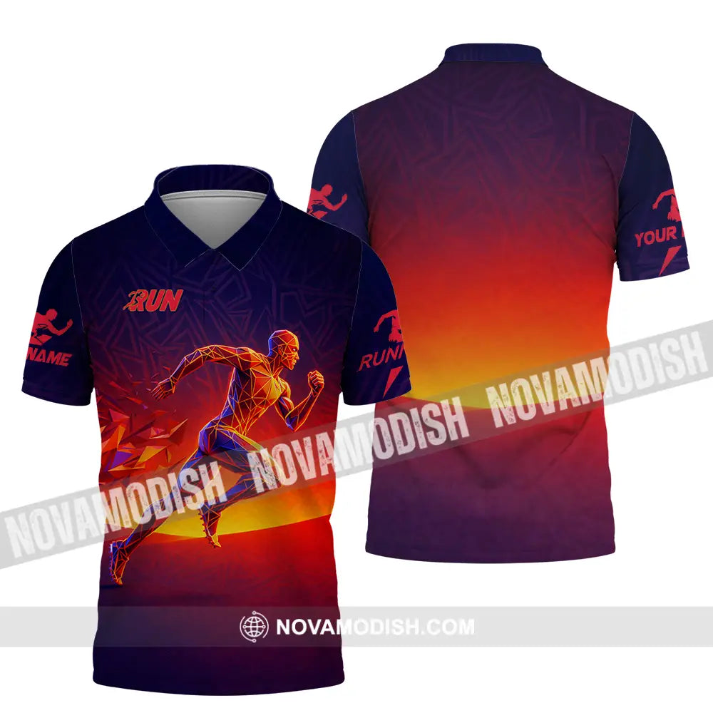 Unisex Shirt - Custom Running 3D Shirt Polo Shirt / S T-shirt