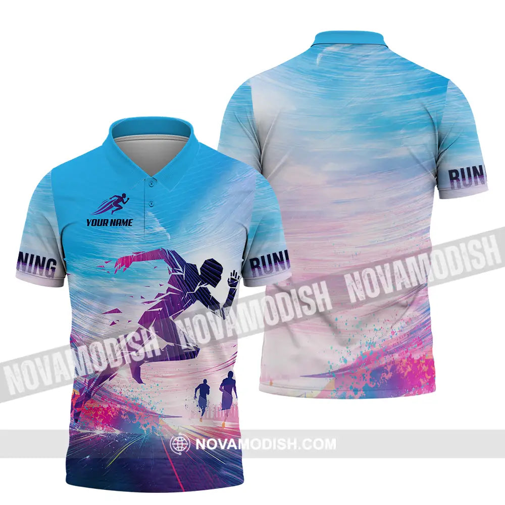 Unisex Shirt - Custom Running 3D Shirt Polo Shirt / S T-shirt