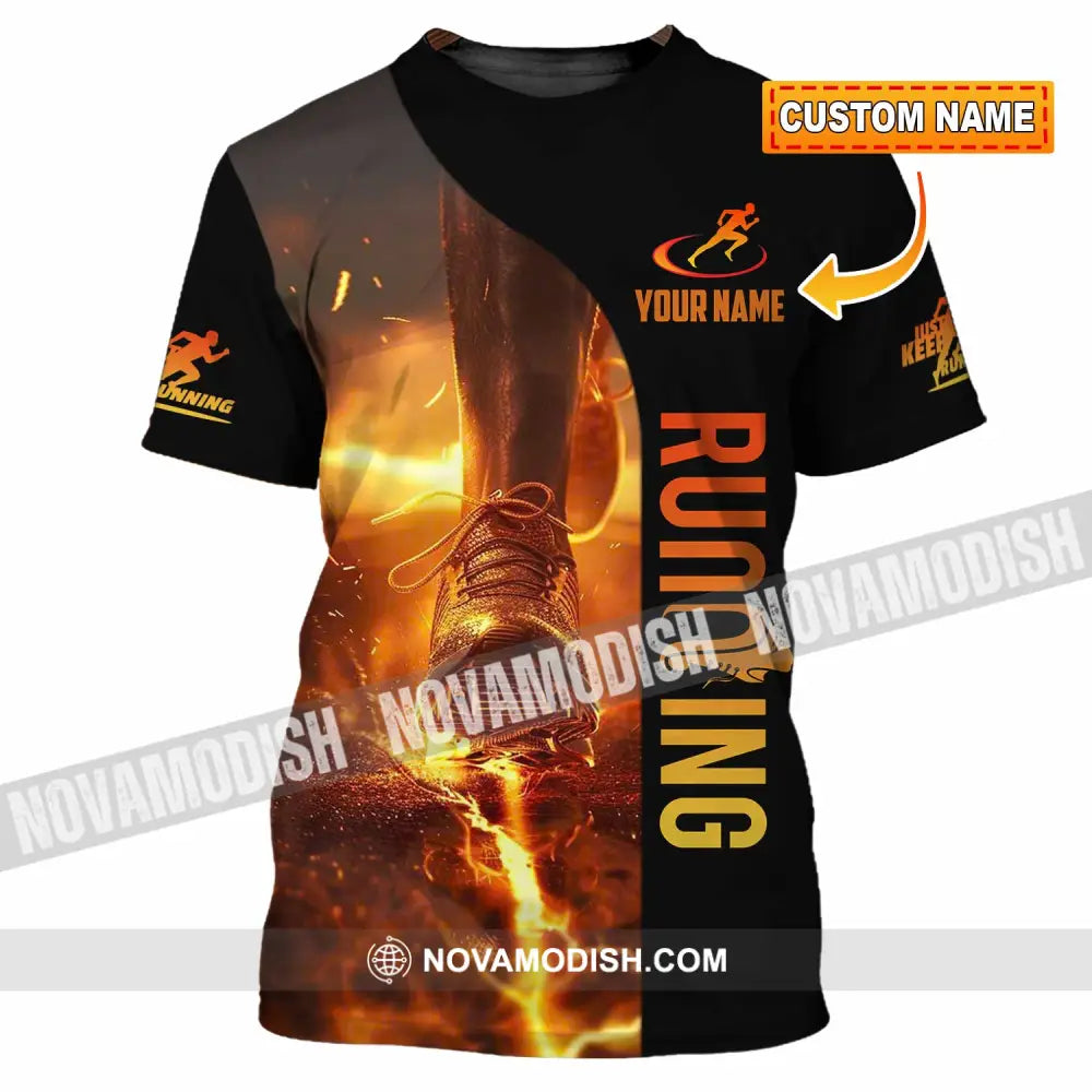 Unisex Shirt - Custom Running 3D Shirt - T-shirt