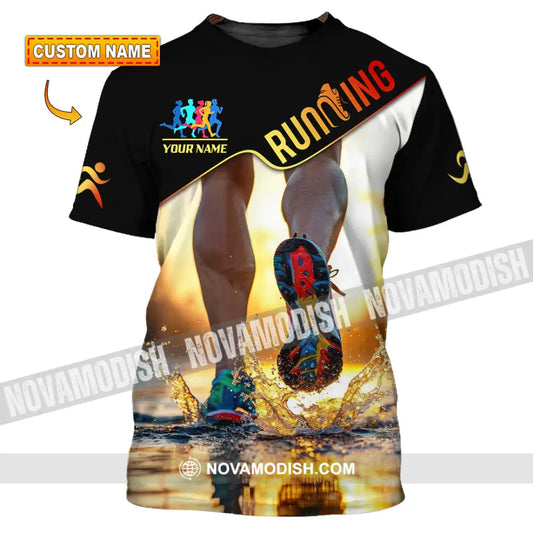 Unisex Shirt - Custom Running 3D Shirt T-shirt