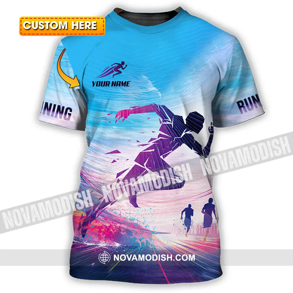 Unisex Shirt - Custom Running 3D Shirt T-shirt