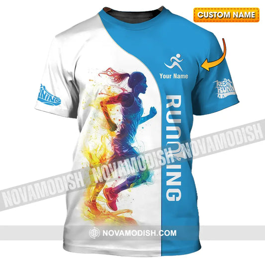 Unisex Shirt - Custom Running 3D Shirt T-shirt