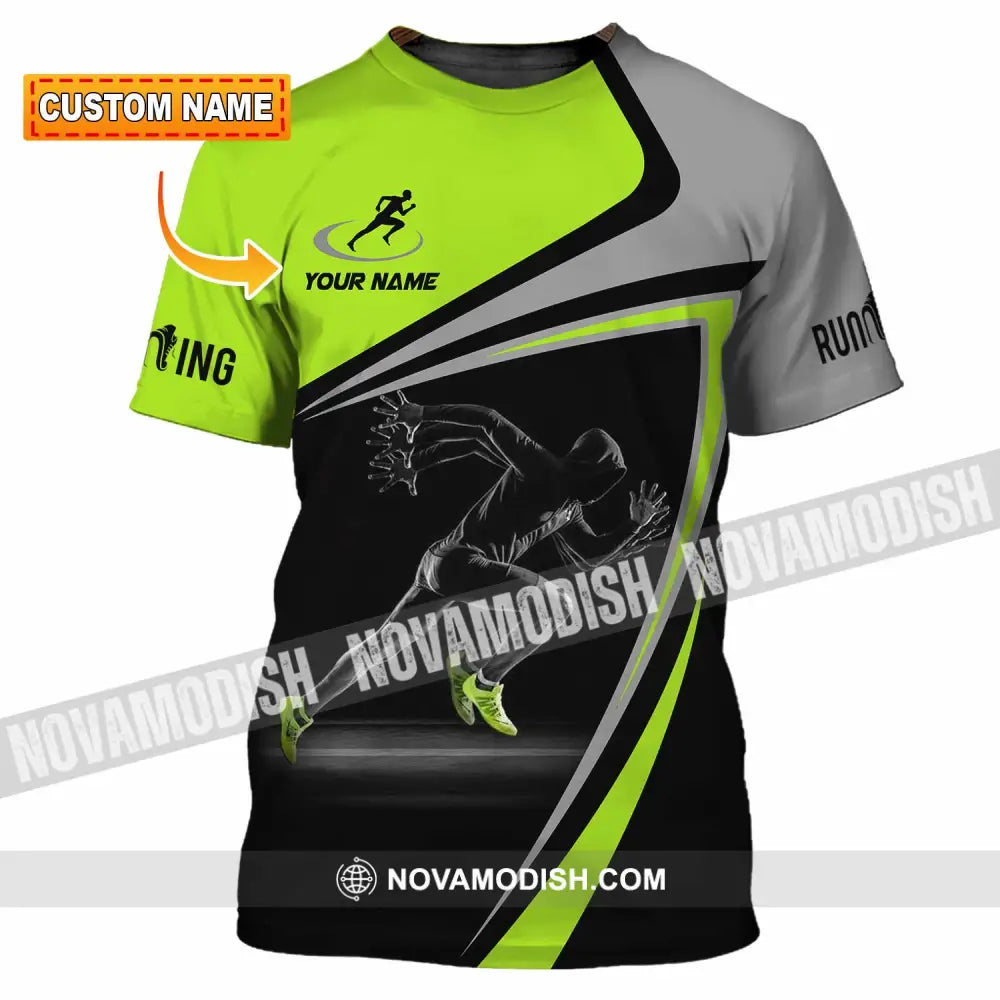 Unisex Shirt - Custom Running 3D Shirt T-shirt