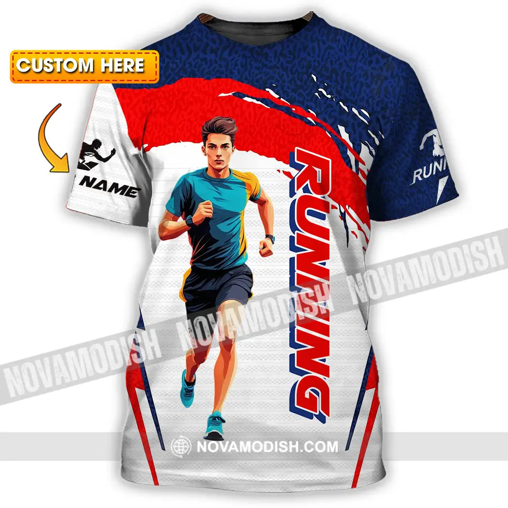 Unisex Shirt - Custom Running 3D Shirt T-shirt