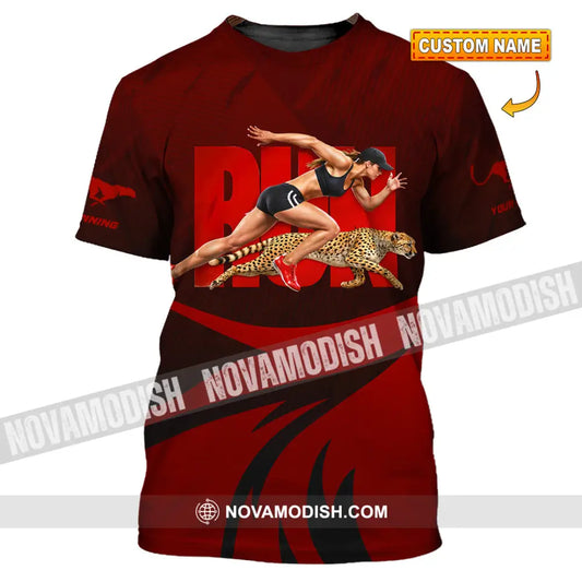 Unisex Shirt - Custom Running 3D Shirt T-shirt