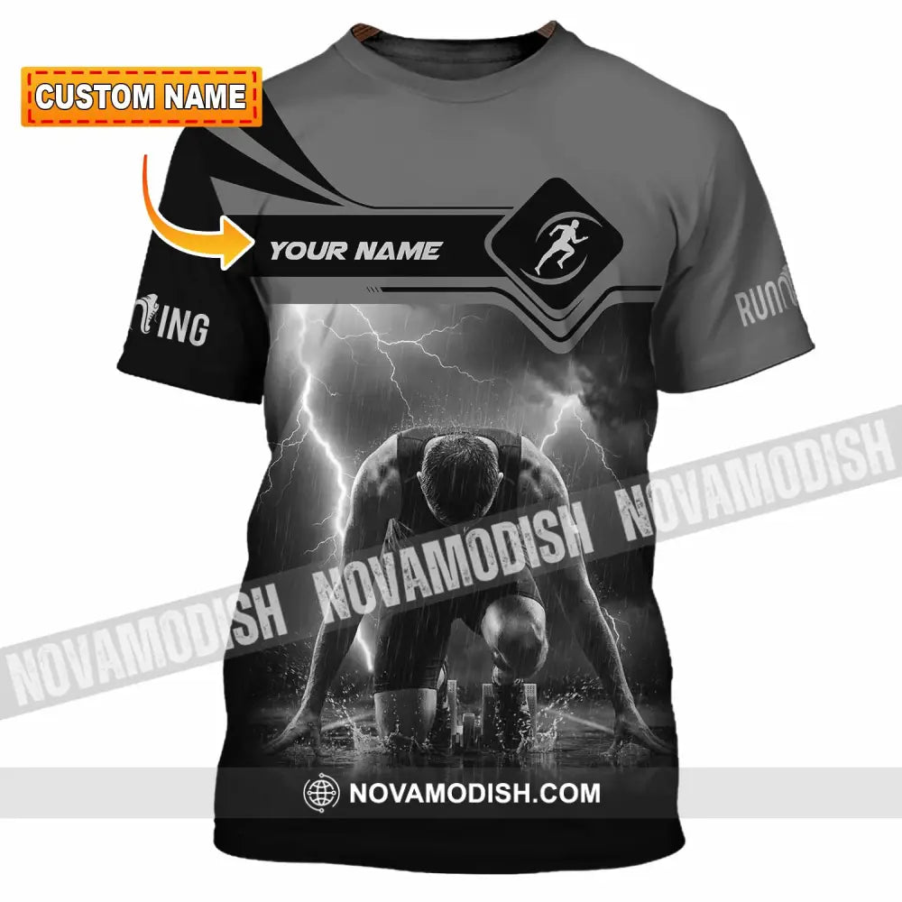 Unisex Shirt - Custom Running 3D Shirt T-shirt