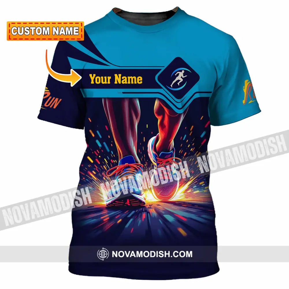 Unisex Shirt - Custom Running 3D Shirt T-shirt