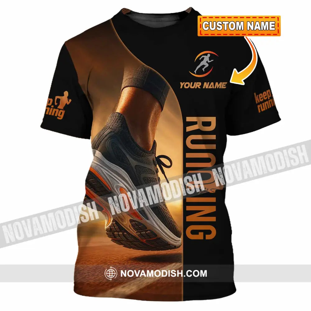 Unisex Shirt - Custom Running 3D Shirt T-shirt