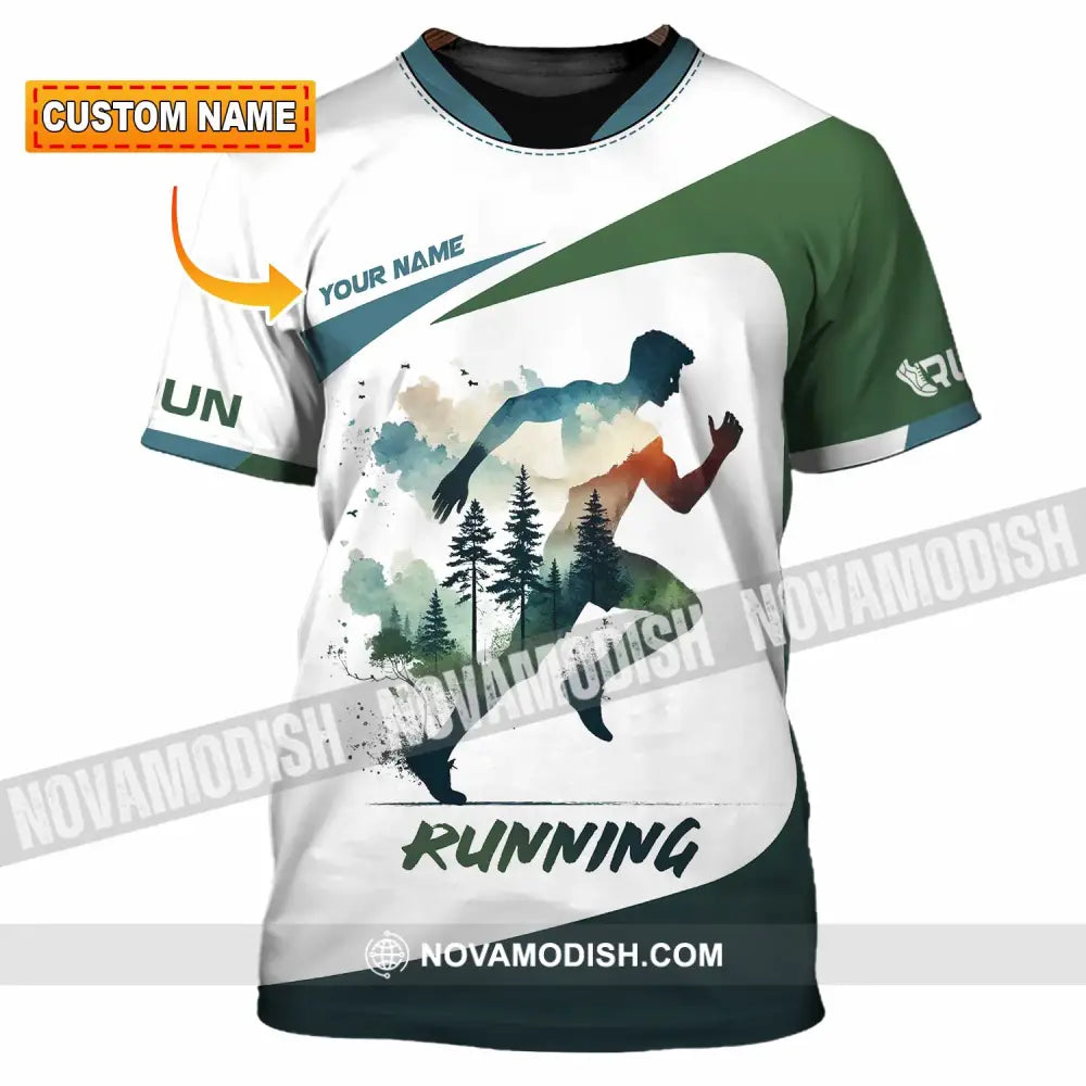 Unisex Shirt - Custom Running 3D Shirt T-shirt