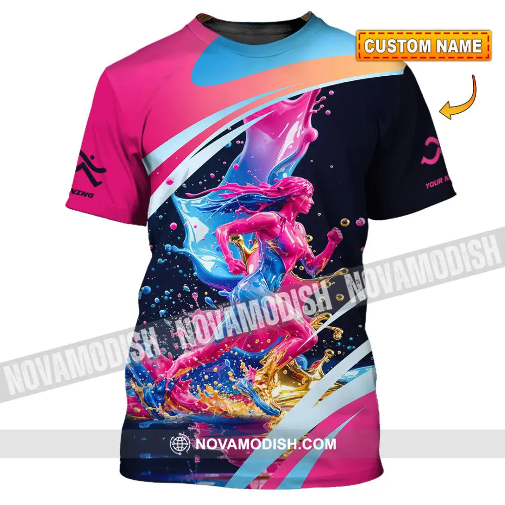 Unisex Shirt - Custom Running 3D Shirt T-shirt