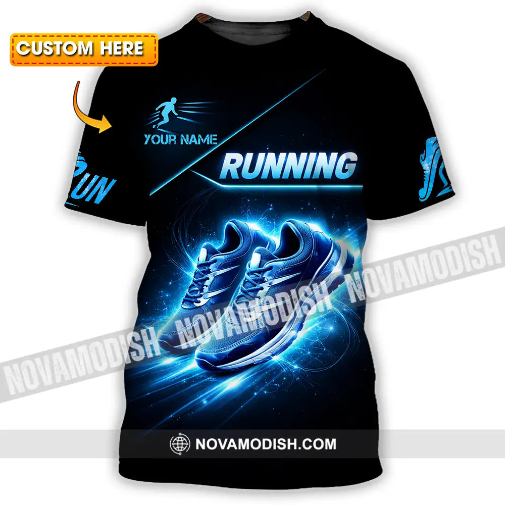 Unisex Shirt - Custom Running 3D Shirt - T-shirt
