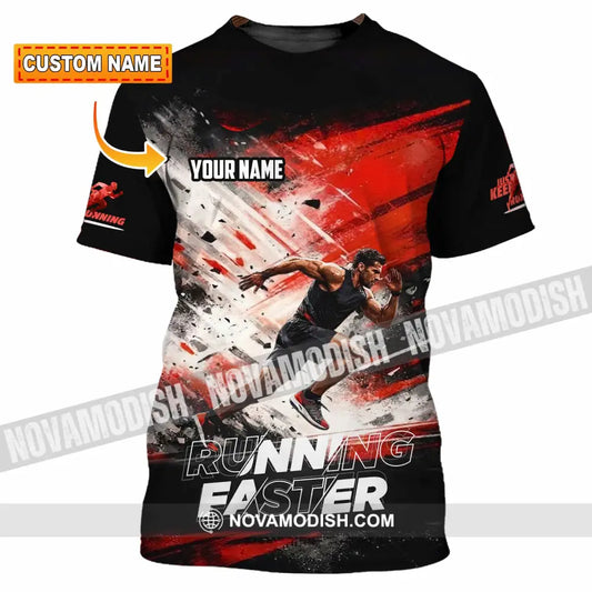 Unisex Shirt - Custom Running 3D Shirt - T-shirt