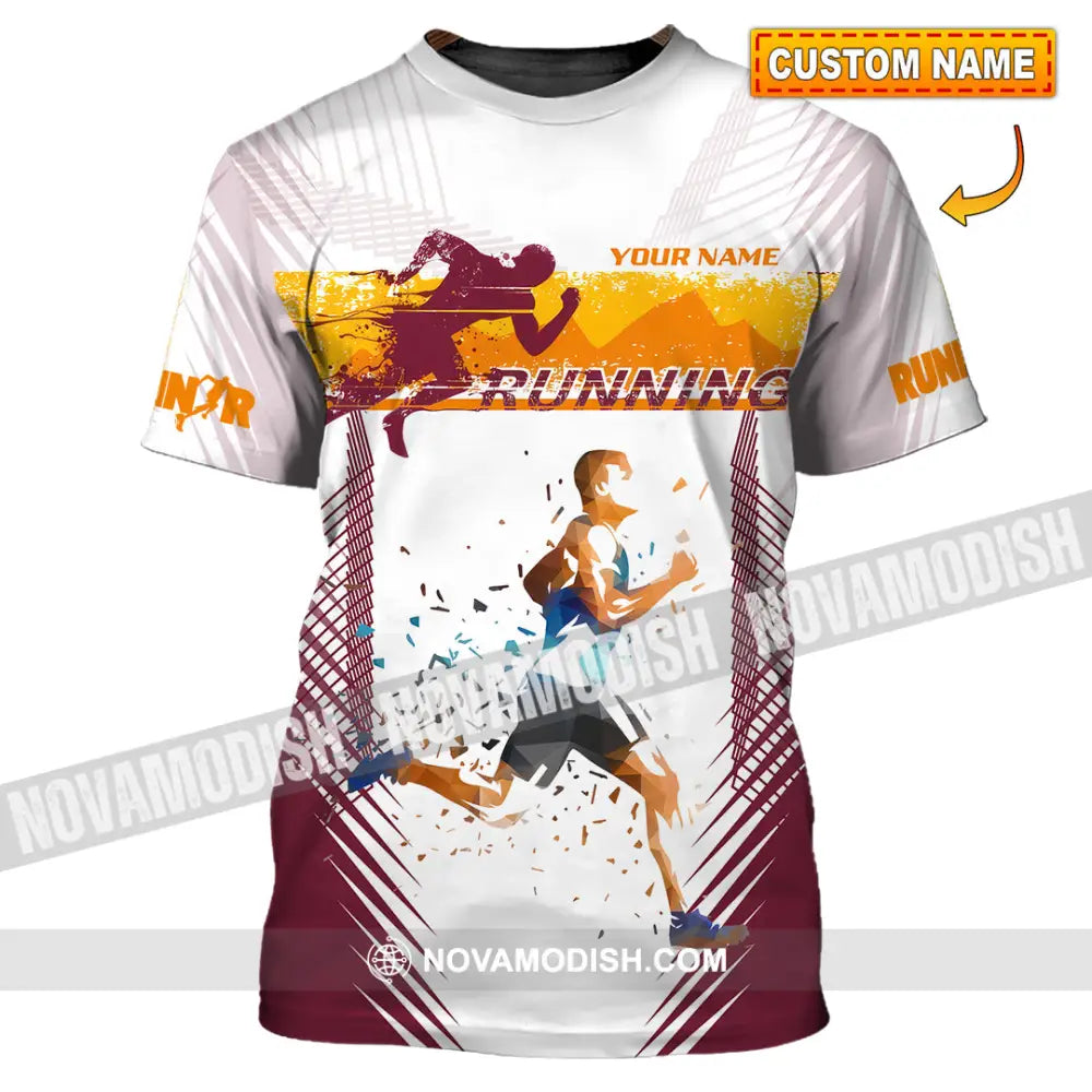 Unisex Shirt - Custom Running 3D Shirt T-shirt