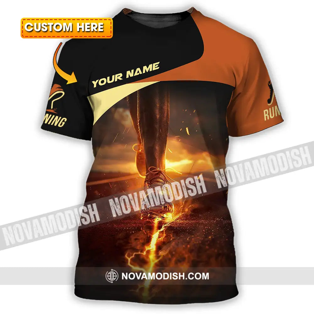 Unisex Shirt - Custom Running 3D Shirt T-shirt