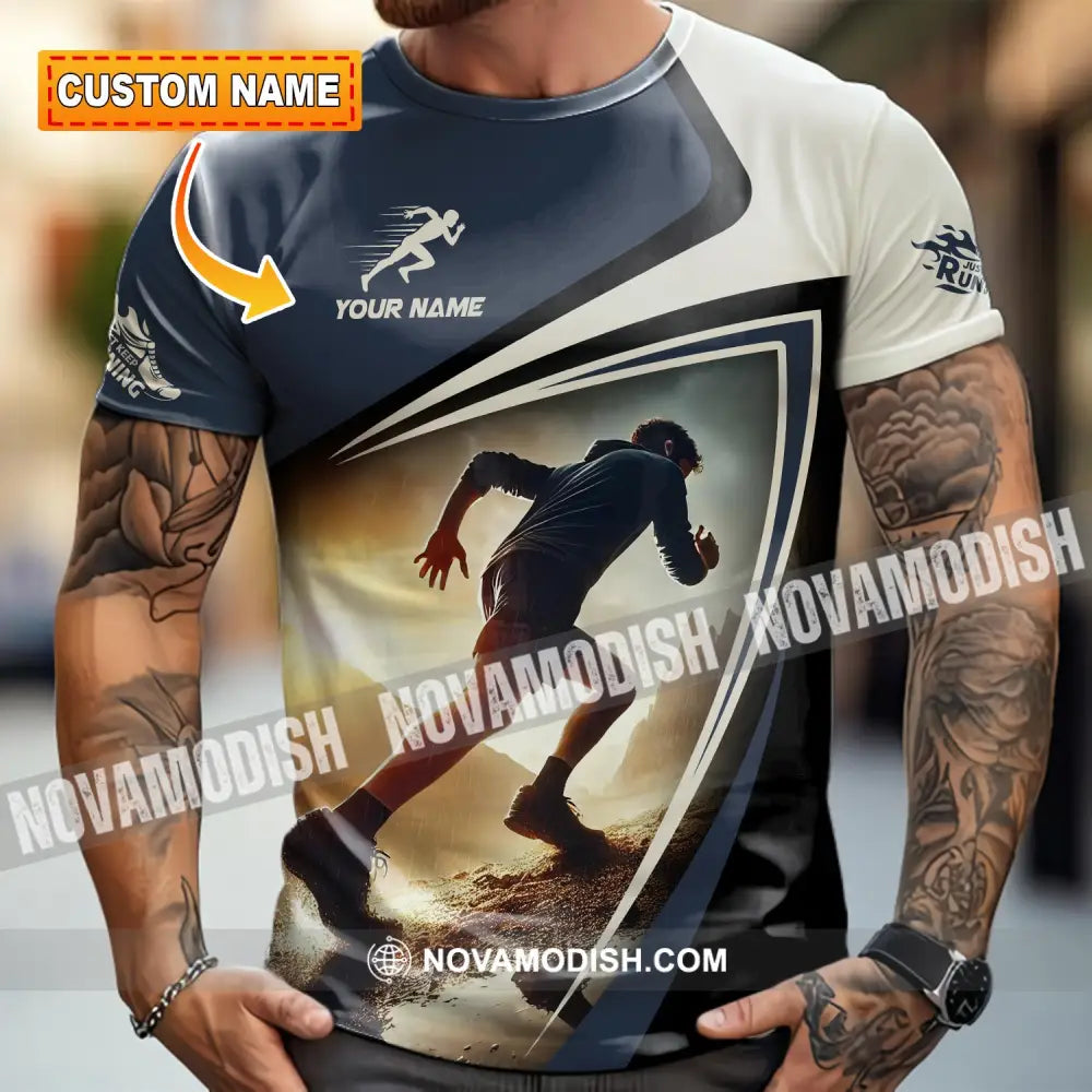 Unisex Shirt - Custom Running 3D Shirt T-shirt