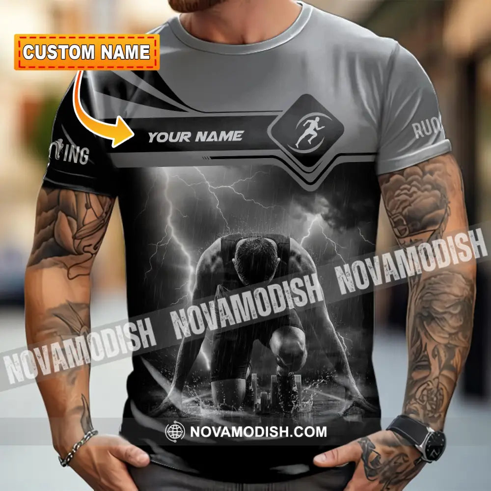 Unisex Shirt - Custom Running 3D Shirt T-shirt