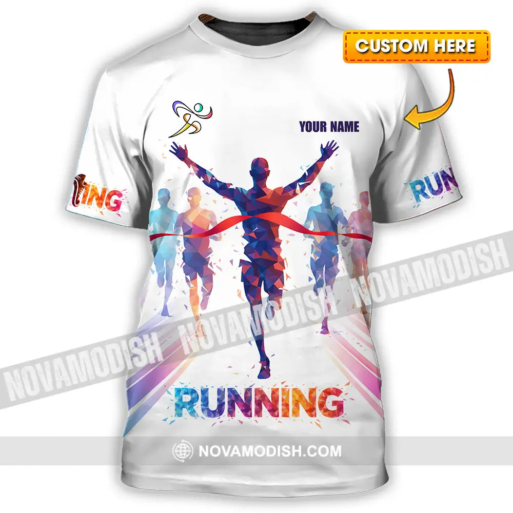 Unisex Shirt - Custom Running 3D Shirt T-shirt