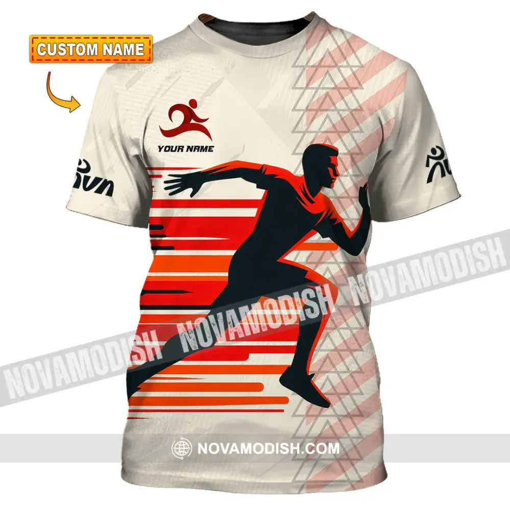 Unisex Shirt - Custom Running 3D Shirt T-shirt