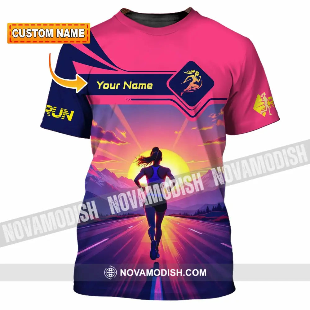 Unisex Shirt - Custom Running 3D Shirt T-shirt