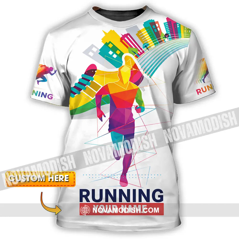 Unisex Shirt - Custom Running 3D Shirt T-shirt