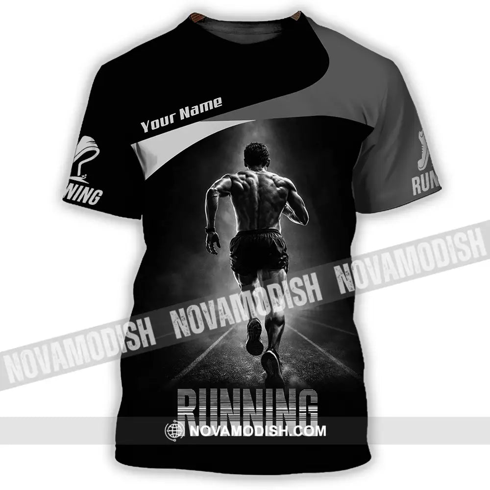Unisex Shirt - Custom Running 3D Shirt - T-Shirt / S - T-shirt