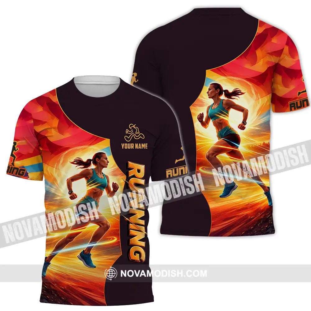 Unisex Shirt - Custom Running 3D Shirt T-Shirt / S T-shirt