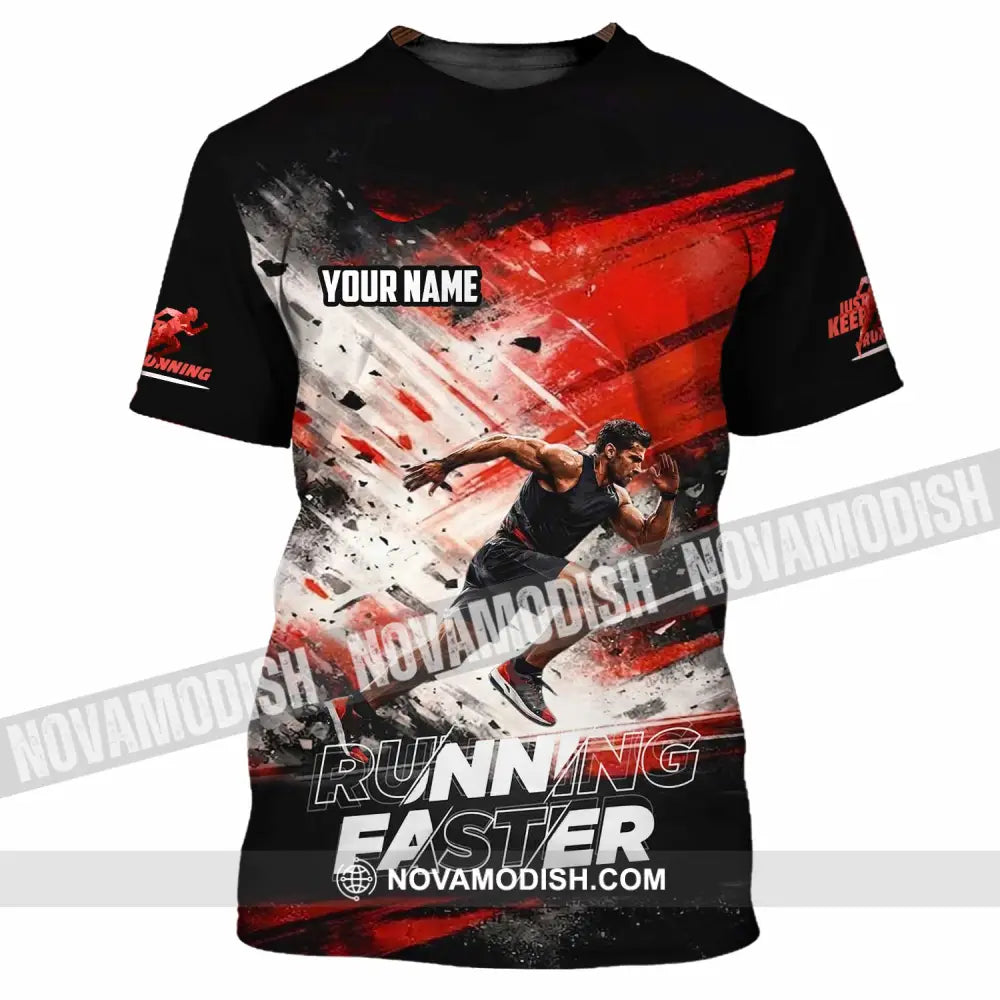 Unisex Shirt - Custom Running 3D Shirt - T-Shirt / S - T-shirt
