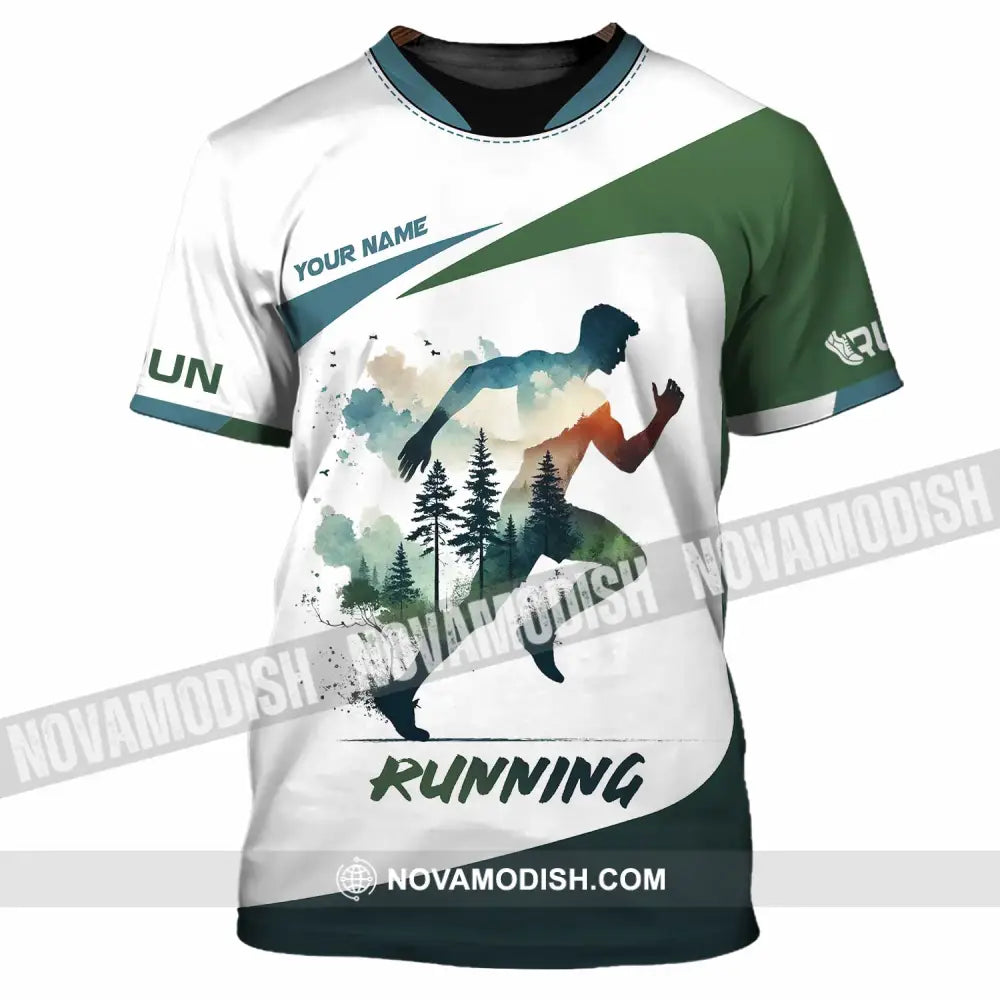 Unisex Shirt - Custom Running 3D Shirt T-Shirt / S T-shirt