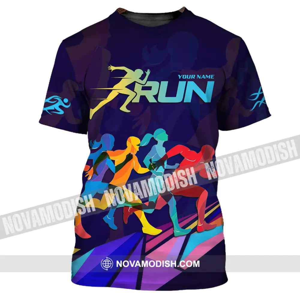 Unisex Shirt - Custom Running 3D Shirt T-Shirt / S T-shirt