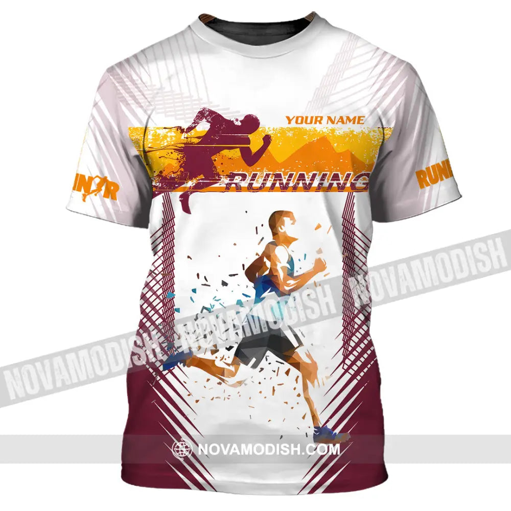Unisex Shirt - Custom Running 3D Shirt T-Shirt / S T-shirt