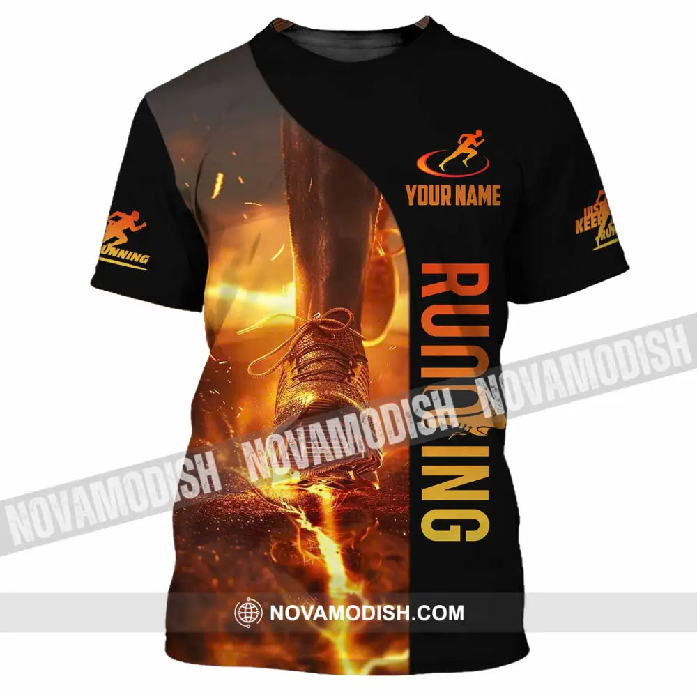 Unisex Shirt - Custom Running 3D Shirt - T-Shirt / S - T-shirt