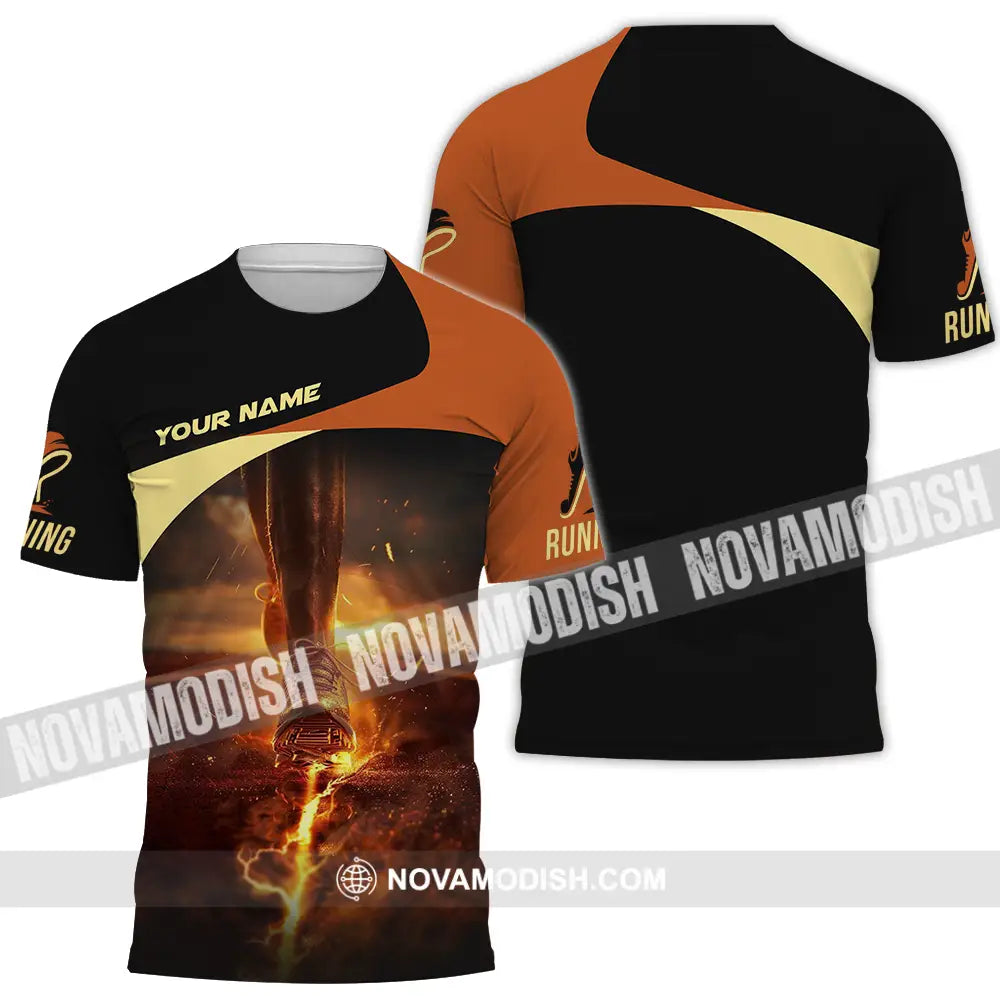 Unisex Shirt - Custom Running 3D Shirt T-Shirt / S T-shirt