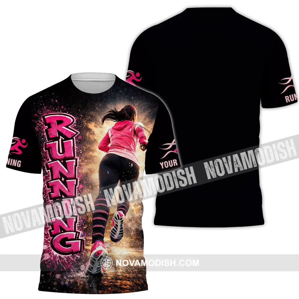 Unisex Shirt - Custom Running 3D Shirt T-Shirt / S T-shirt