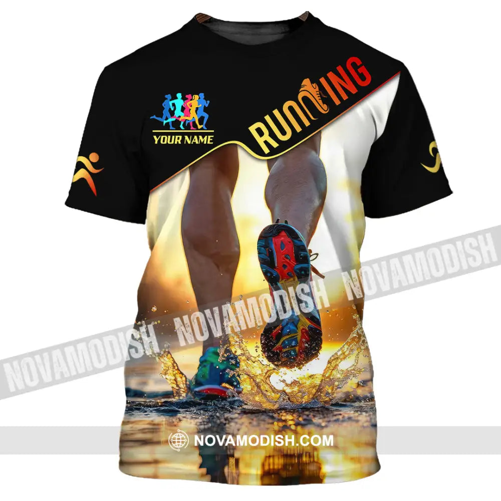 Unisex Shirt - Custom Running 3D Shirt T-Shirt / S T-shirt