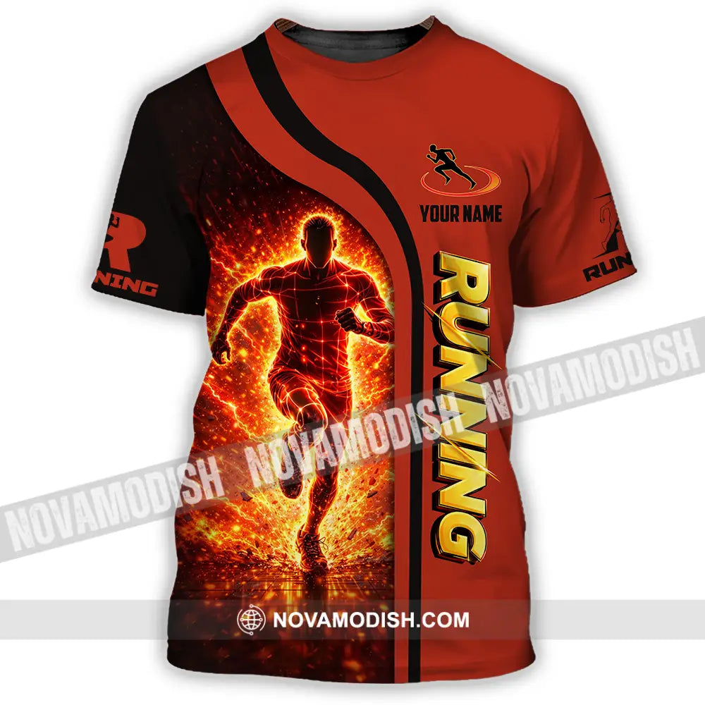 Unisex Shirt - Custom Running 3D Shirt - T-Shirt / S - T-shirt