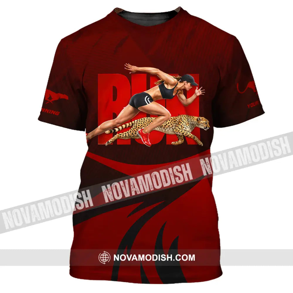 Unisex Shirt - Custom Running 3D Shirt T-Shirt / S T-shirt