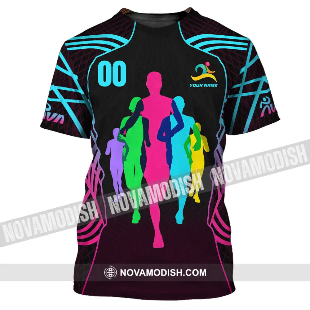Unisex Shirt - Custom Running 3D Shirt T-Shirt / S T-shirt