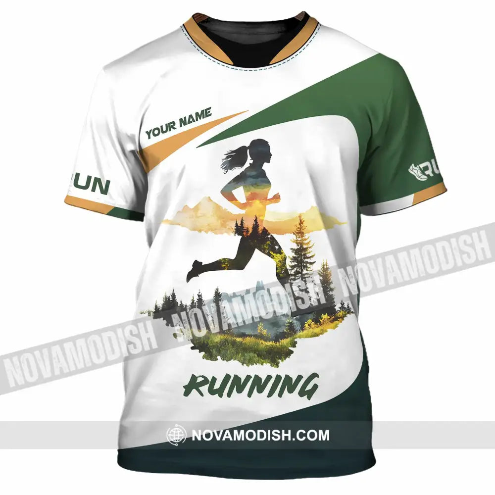 Unisex Shirt - Custom Running 3D Shirt T-Shirt / S T-shirt