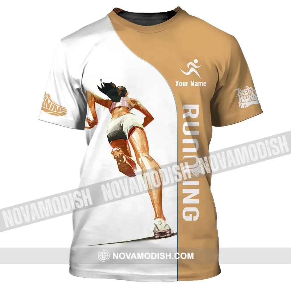 Unisex Shirt - Custom Running 3D Shirt T-Shirt / S T-shirt