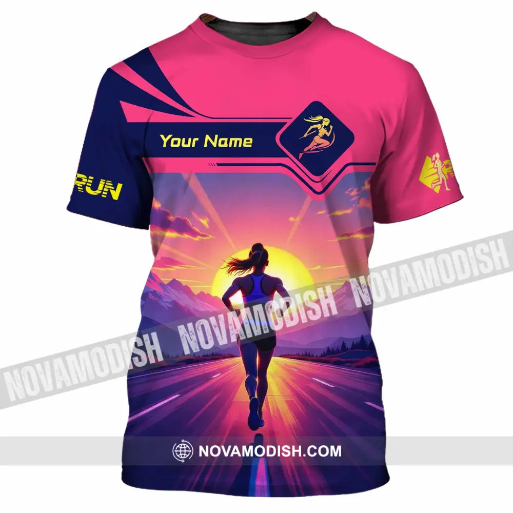 Unisex Shirt - Custom Running 3D Shirt T-Shirt / S T-shirt