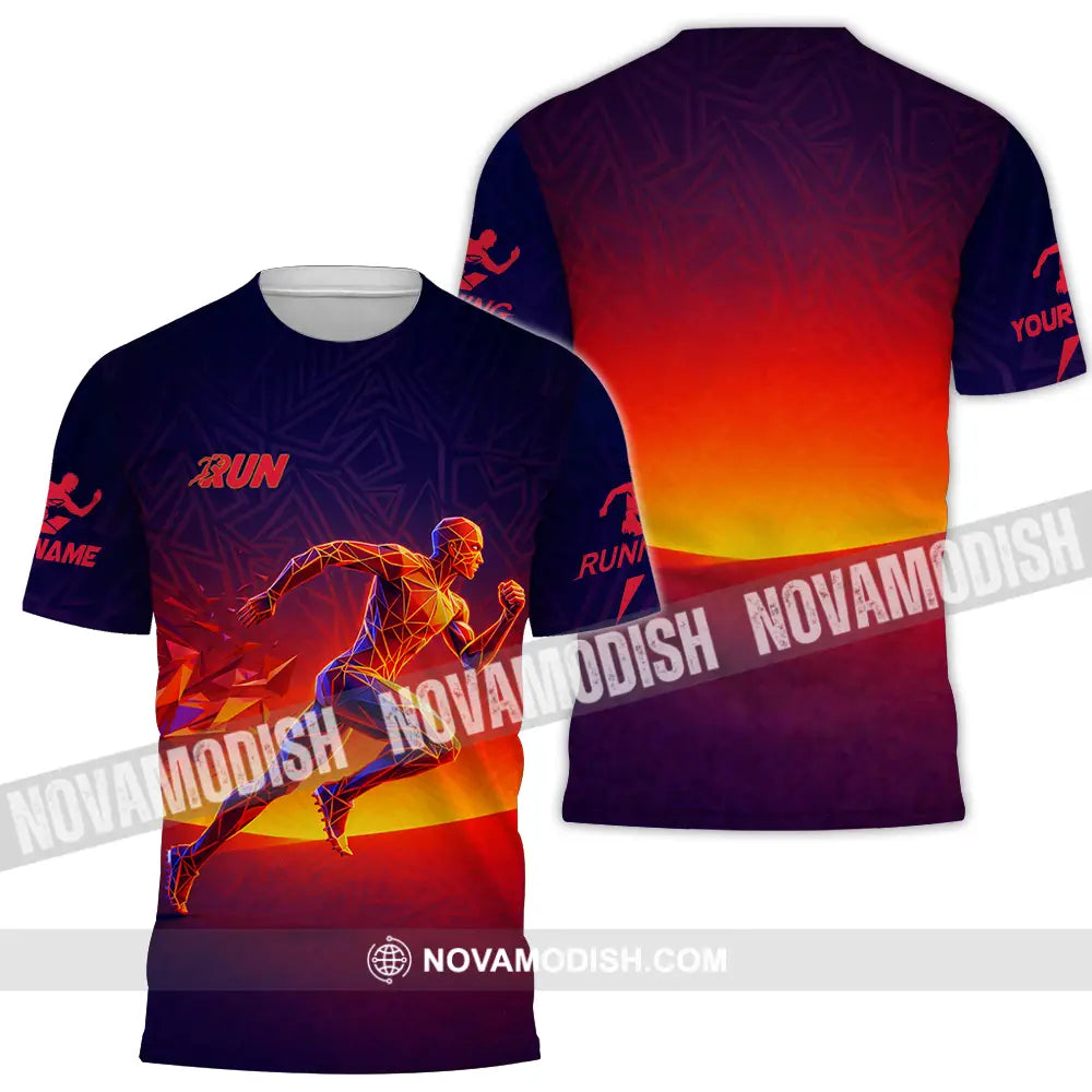 Unisex Shirt - Custom Running 3D Shirt T-Shirt / S T-shirt